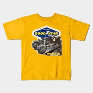 Rubber Tires Kids T-Shirt